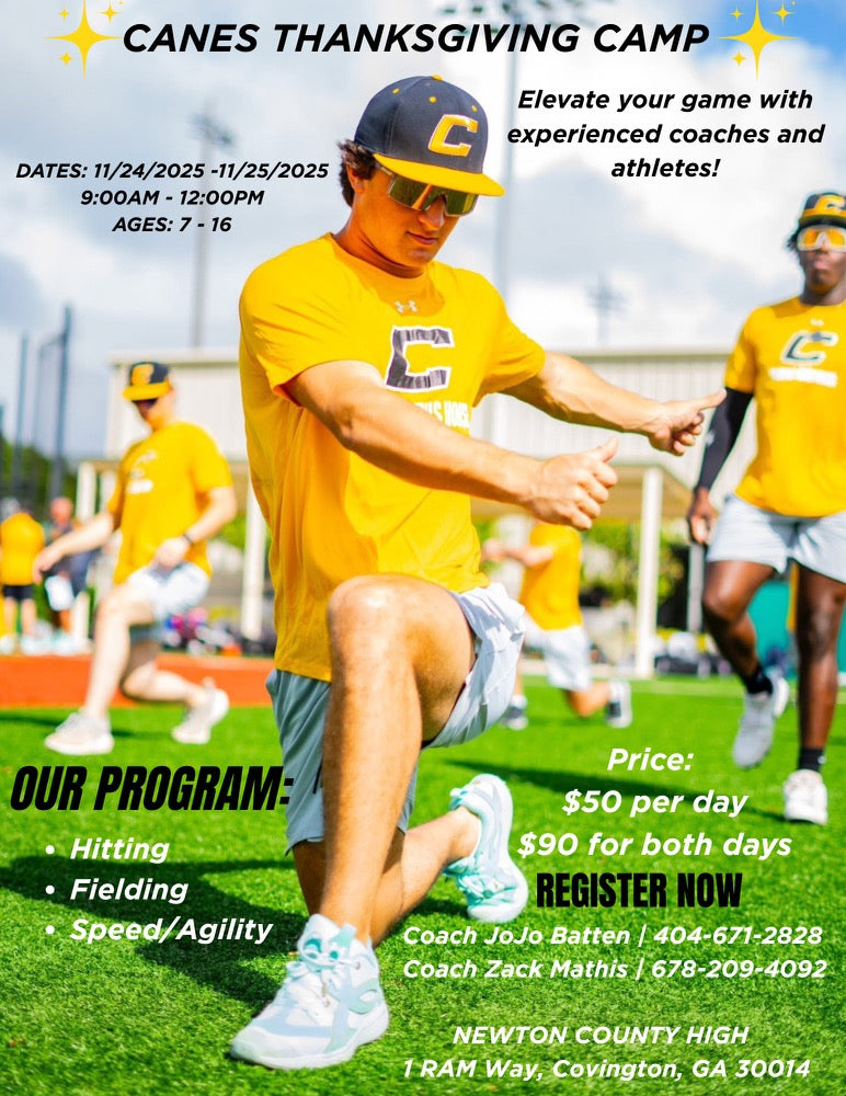 Canes Thanksgiving Camp (Both Days)